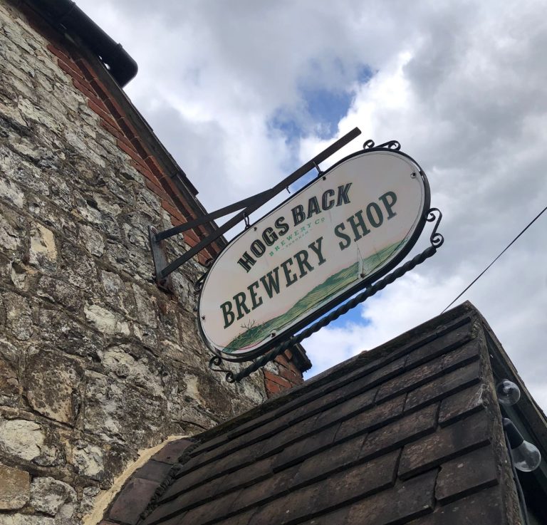 Hogs Back Brewery Shop 768x737